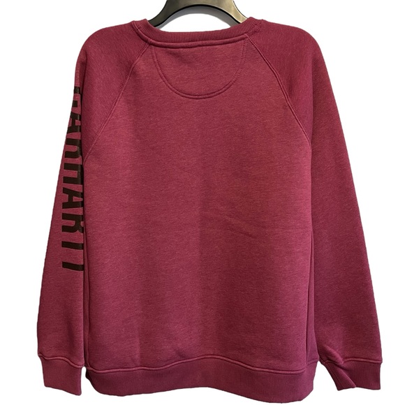 Carhartt NWT Relaxed Fit Midweight Crewneck Block Logo Sleeve Sweatshirt 1X - Picture 9 of 13